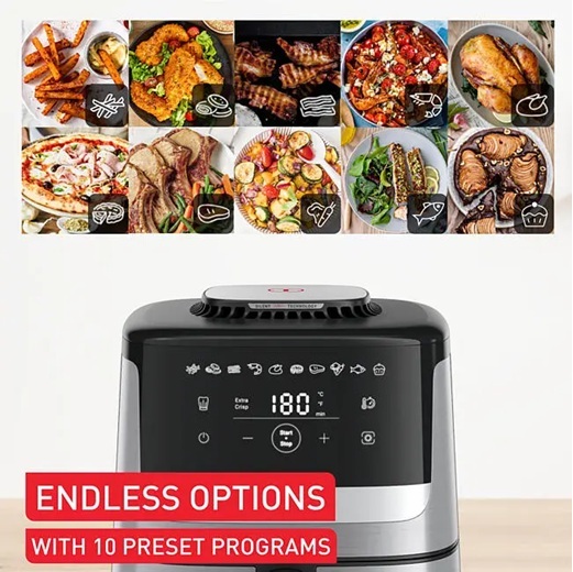TEFAL friteza na vrući zrak EY552DE0 Easy Fry Silence, XL kapacitet