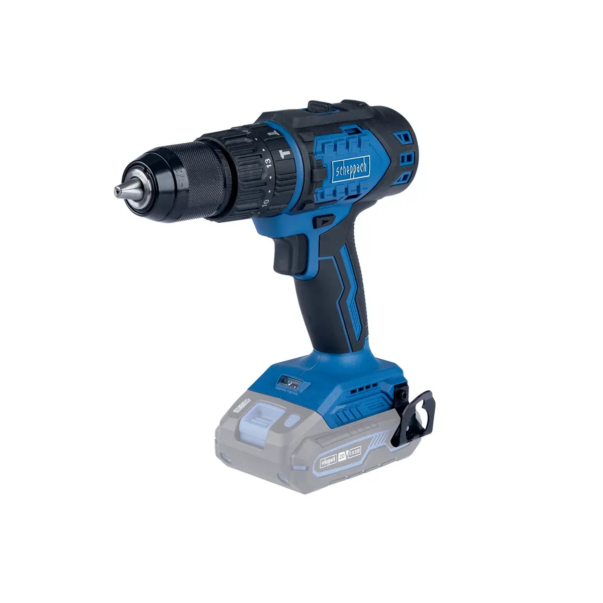 Scheppach aku udarna bušilica-odvijač IXES BC-CD60-X BRUSHLESS - SOLO, baterija i punjač GRATIS
