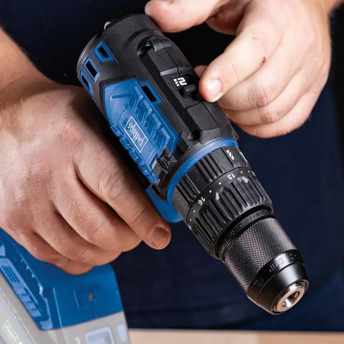 Scheppach aku udarna bušilica-odvijač IXES BC-CD60-X BRUSHLESS - SOLO, baterija i punjač GRATIS