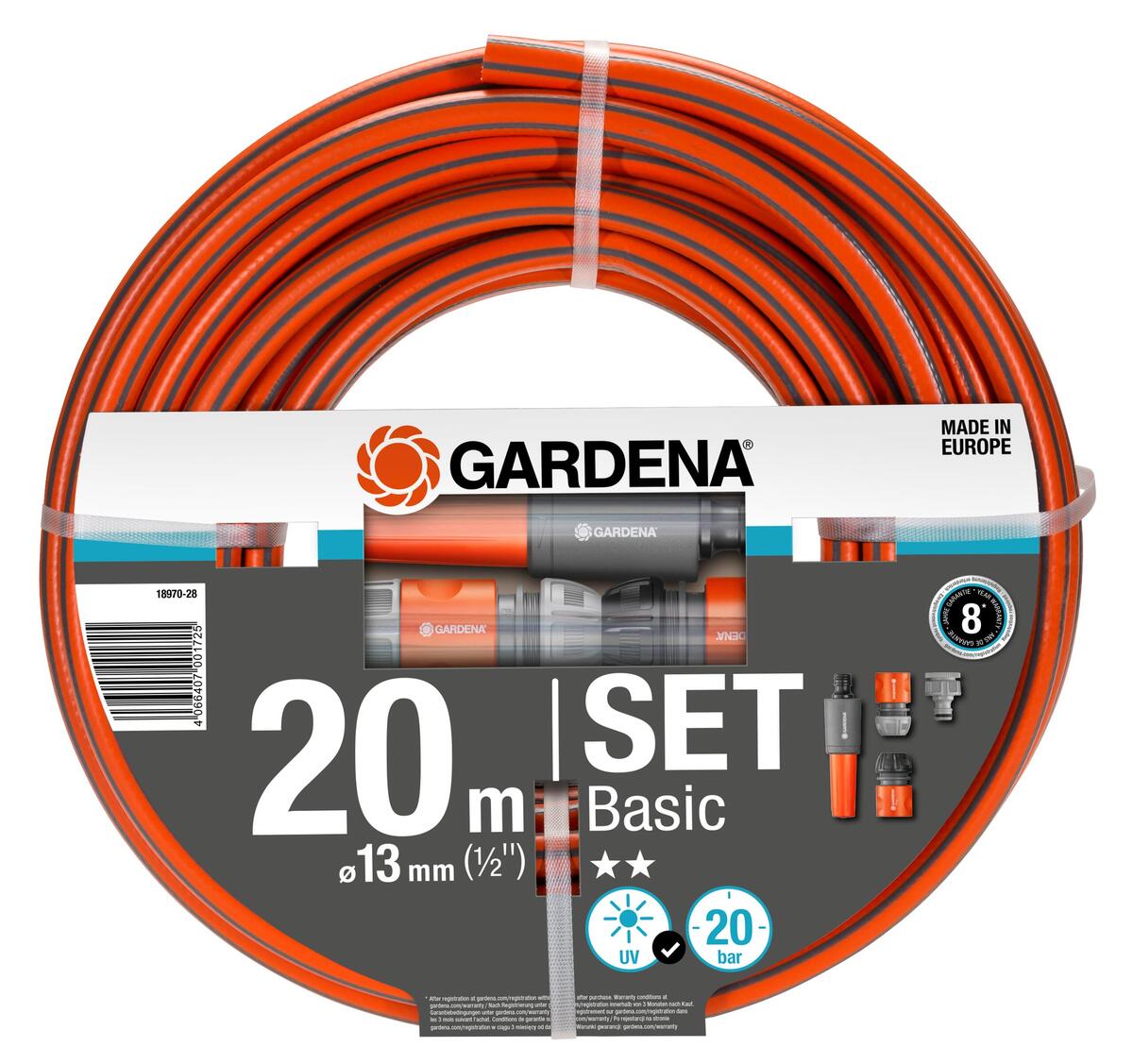 GARDENA Osnovni set crijeva 20 m sa dodacima
