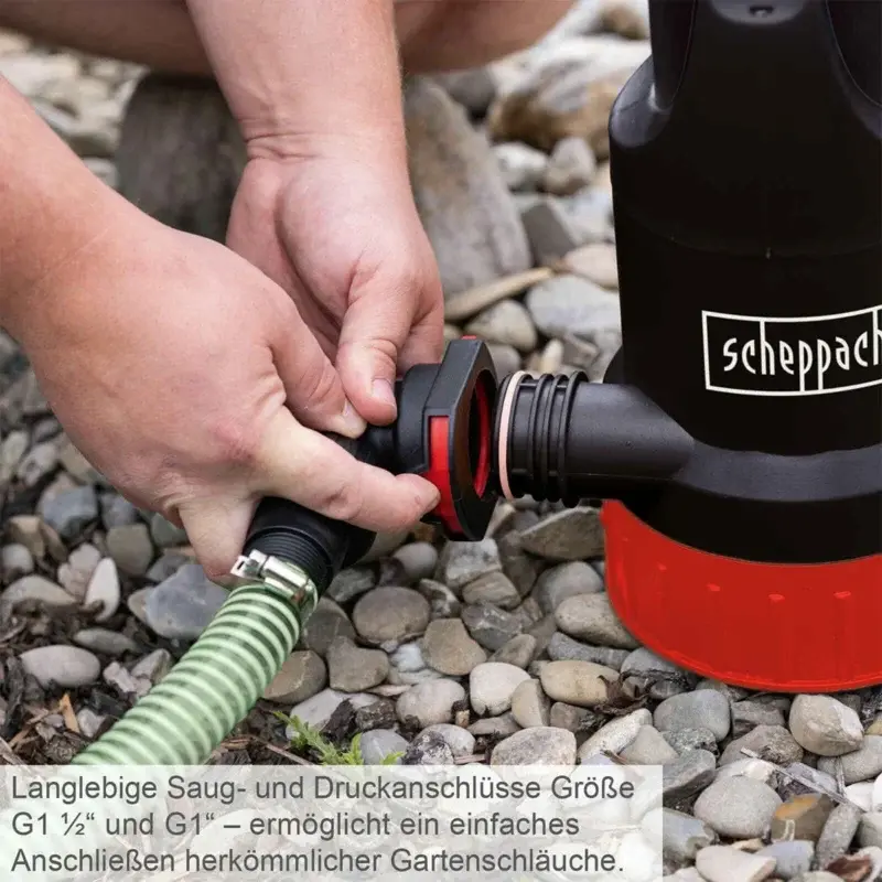 Scheppach potopna pumpa za prljavu vodu DWP750 750 W