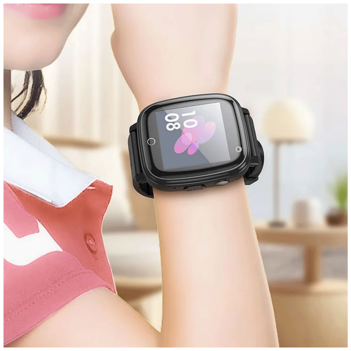 hoco. Pametni sat za djecu, 1.44" ekran, 2G, Nano SIM - Y100 Black
