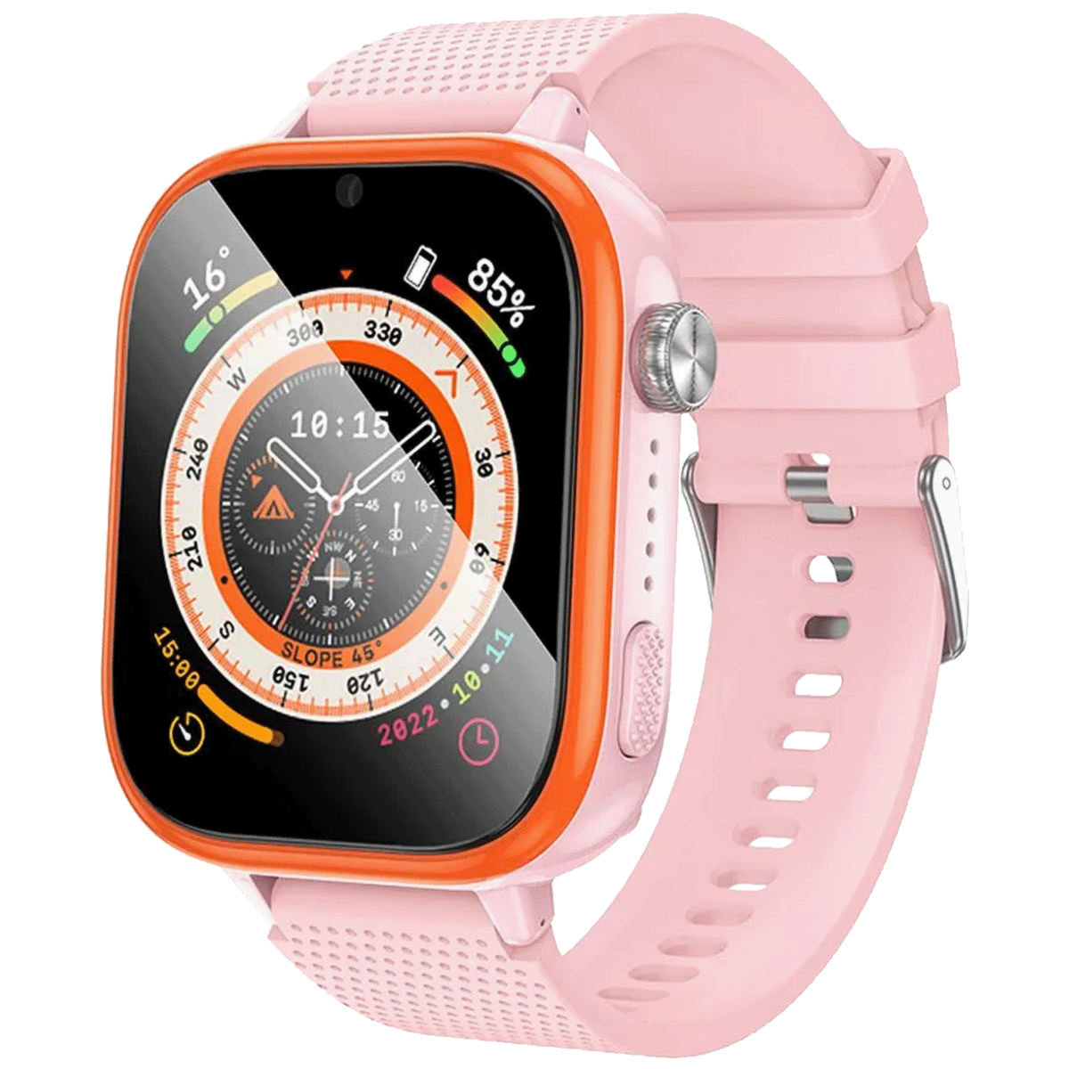 hoco. Pametni sat za djecu, 1.83" ekran, 4G, Nano SIM - Y101 Pink