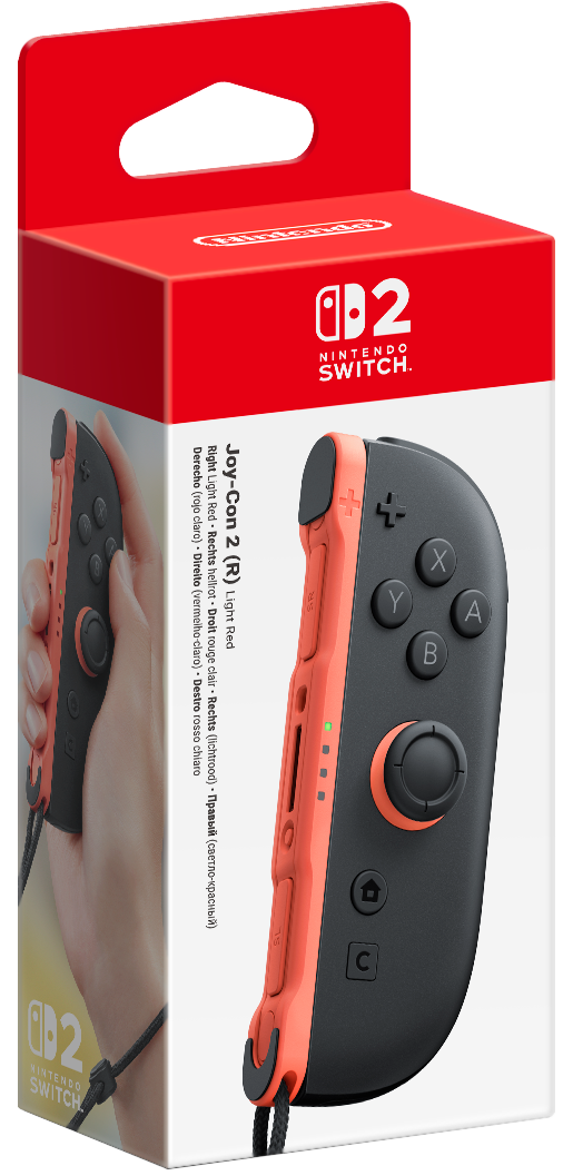 Nintendo Switch 2 Joy-Con Right Light Red