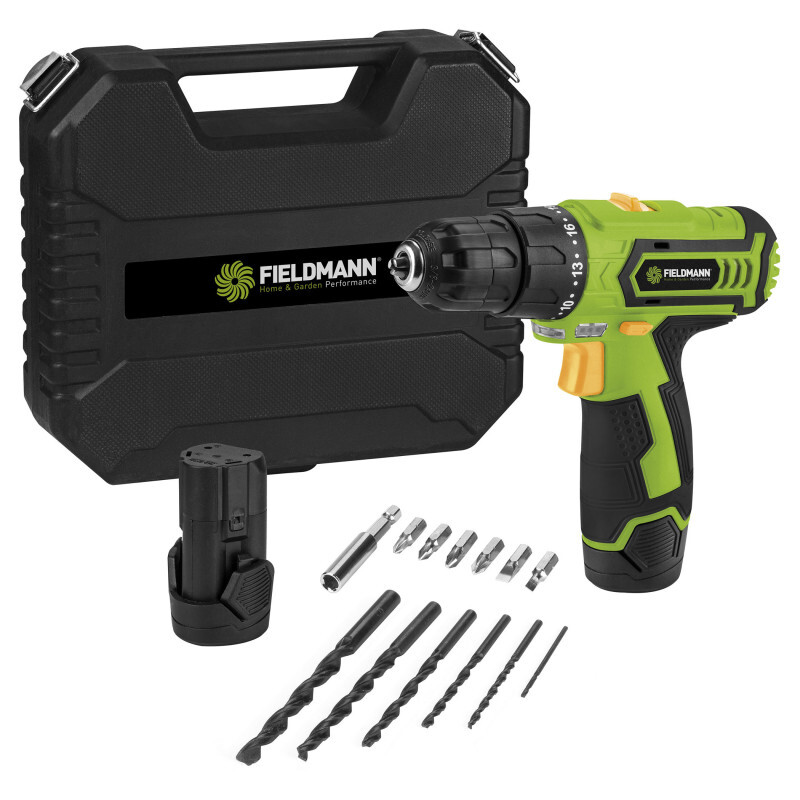 Fieldmann akumulatorska bušilica FDV 10252-A 12V 1300 mAh