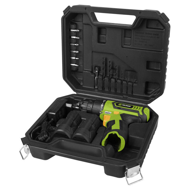 Fieldmann akumulatorska bušilica FDV 10252-A 12V 1300 mAh