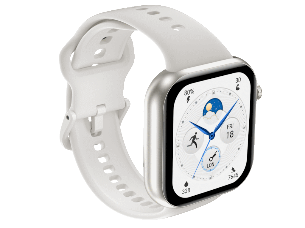 HONOR Choice Watch 2i Bijeli,1.85", AMOLED, 14 dana baterija, Bluetooth pozivi, 109 tipova sporta