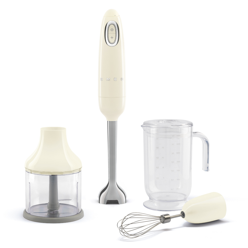 Smeg štapni mikser HBF03CREU, 700W, krem