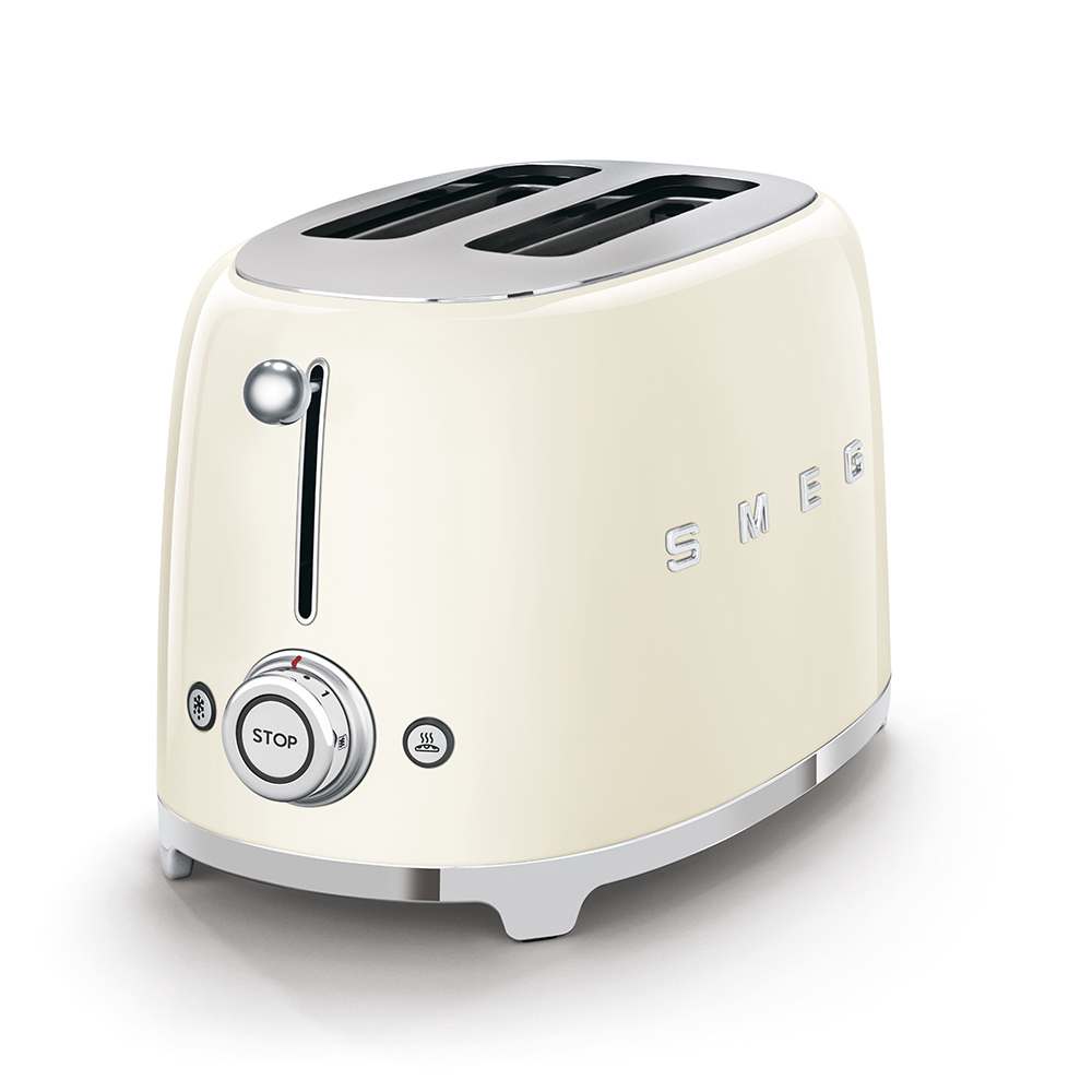 Smeg toster TSF01CREU, krem