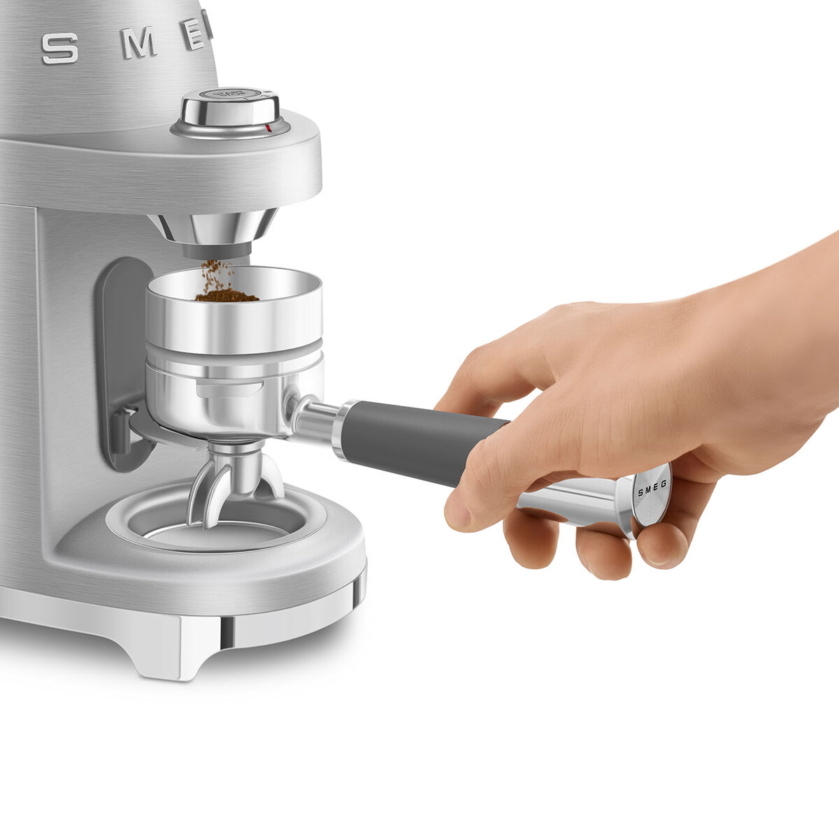 Smeg mlin za kafu CGF02SSEU, sivi