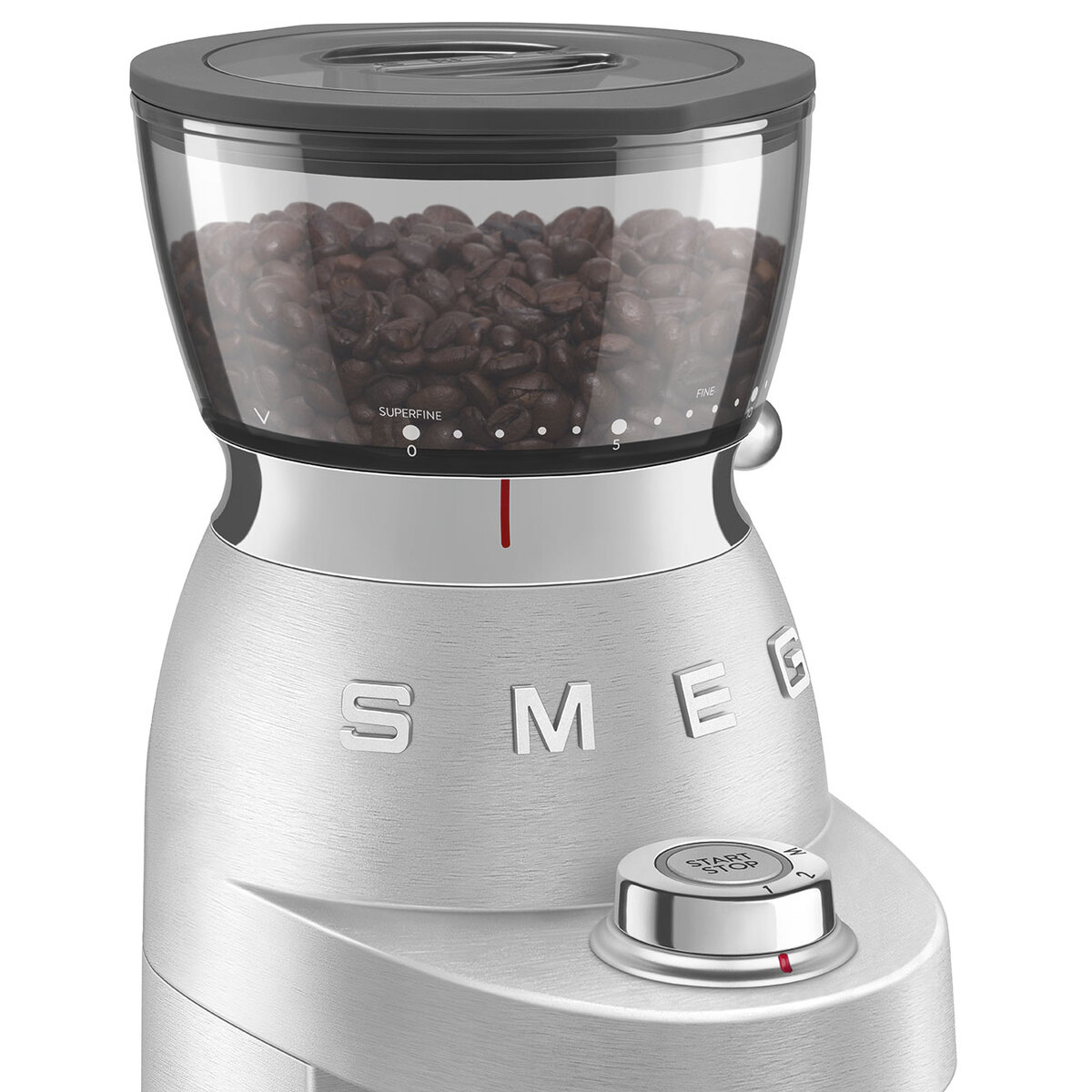 Smeg mlin za kafu CGF02SSEU, sivi