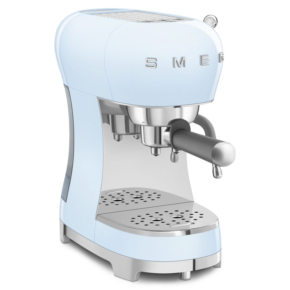Smeg aparat za espresso kafu ECF02PBEU, pastelno plavi