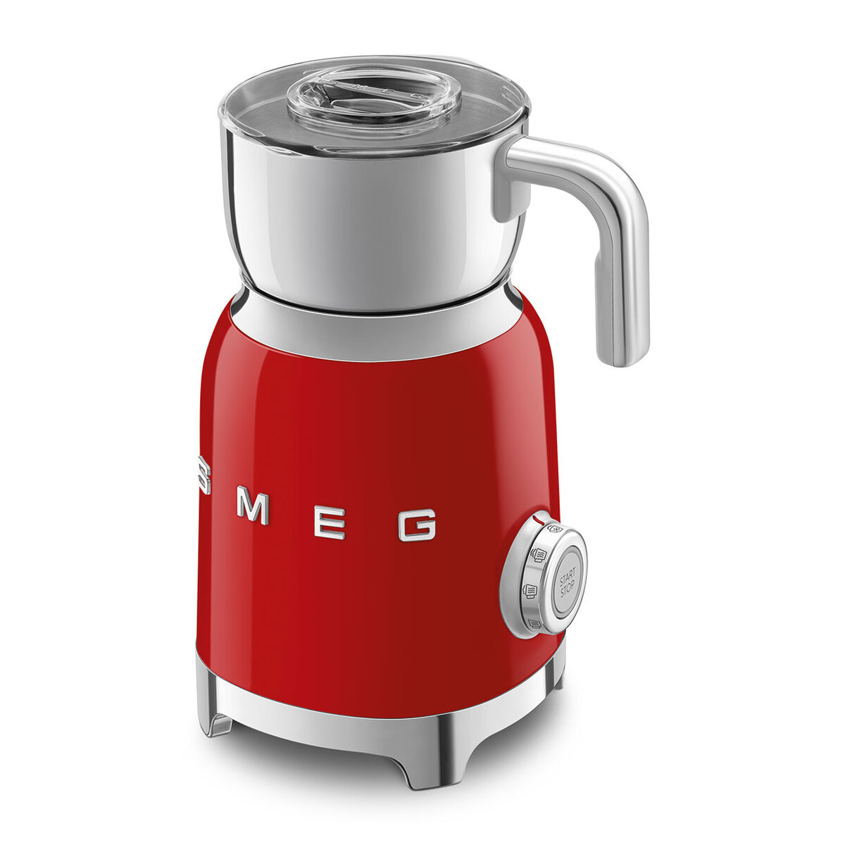 Smeg pjenilica za mlijeko MFF11RDEU, crvena
