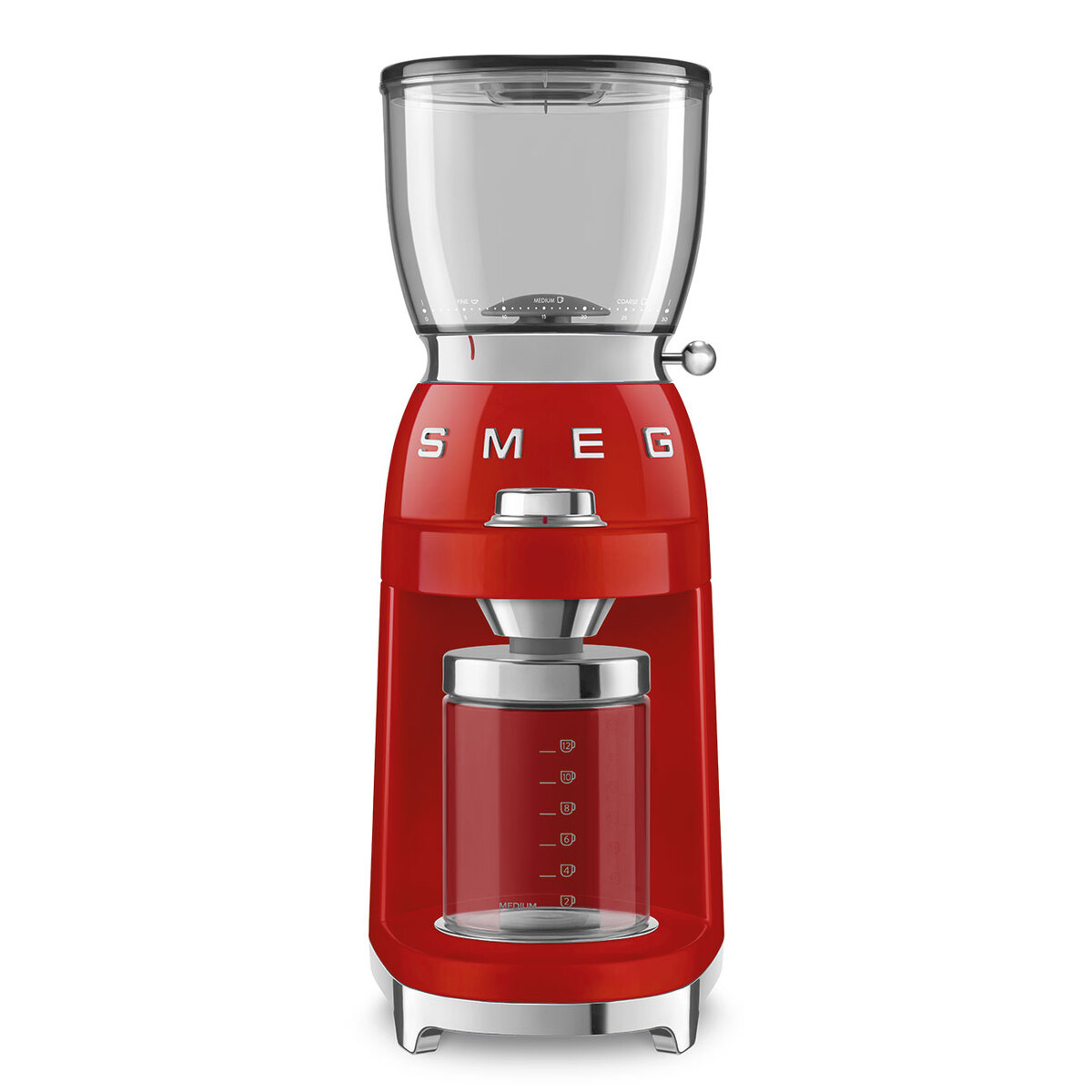 Smeg mlin za kafu CGF11RDEU, crveni