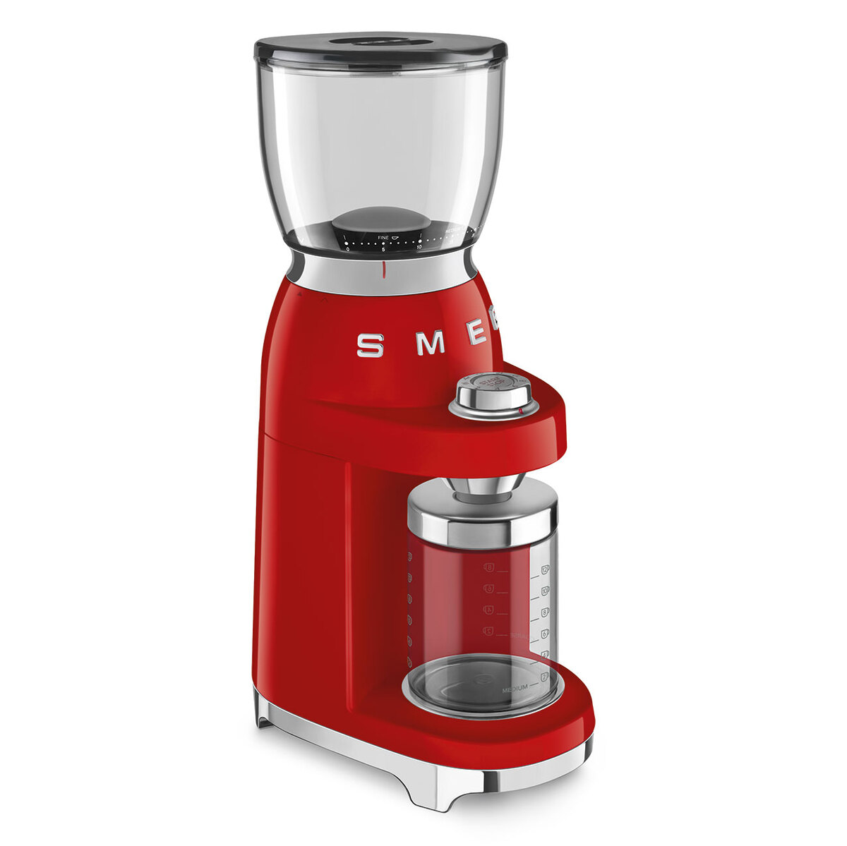 Smeg mlin za kafu CGF11RDEU, crveni