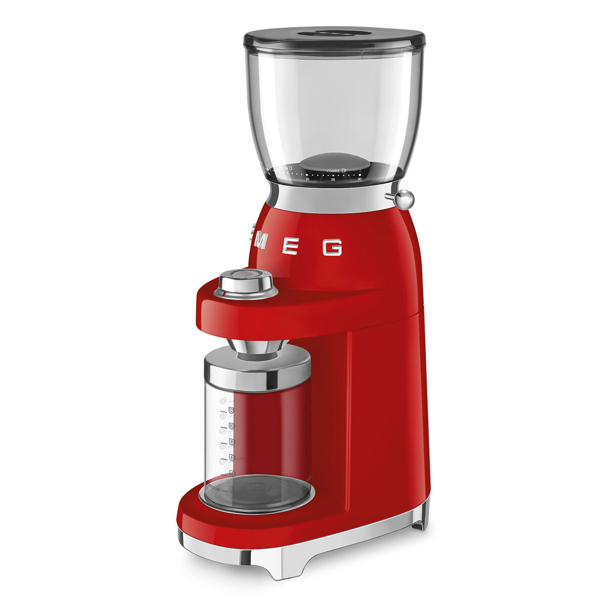 Smeg mlin za kafu CGF11RDEU, crveni