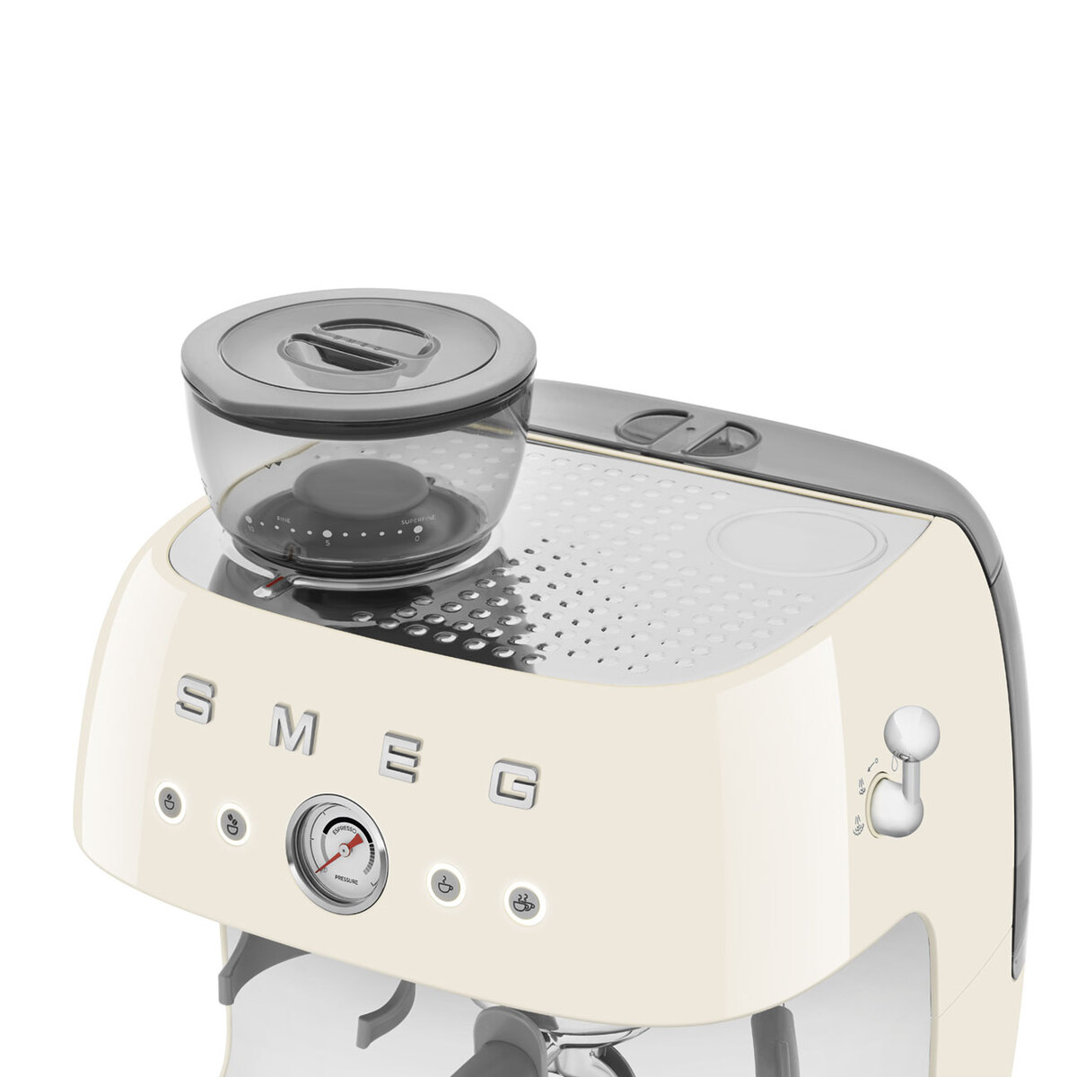Smeg aparat za espresso kafu EGF03CREU, krem