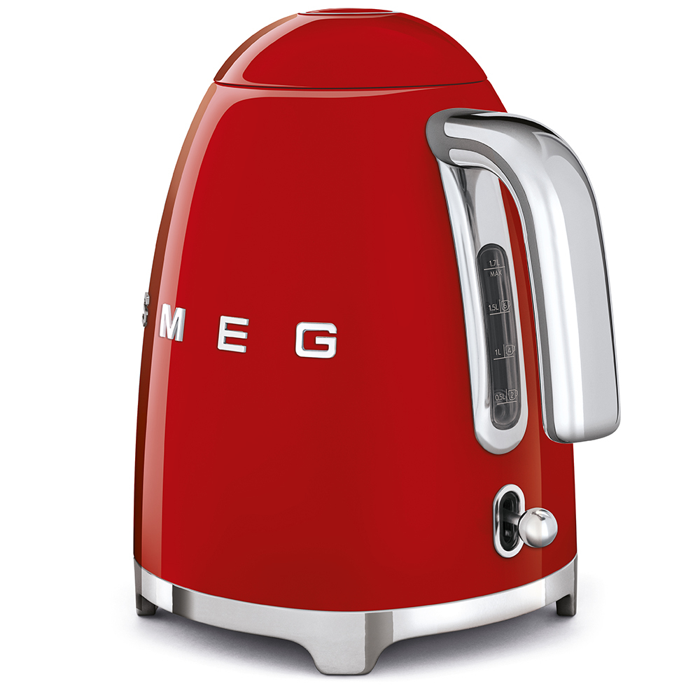 Smeg kuhalo za vodu KLF03RDEU, crveno
