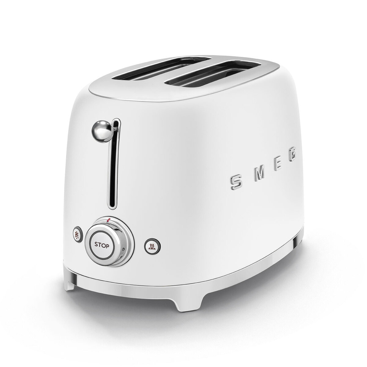 Smeg toster TSF01WHMEU, mat bijeli