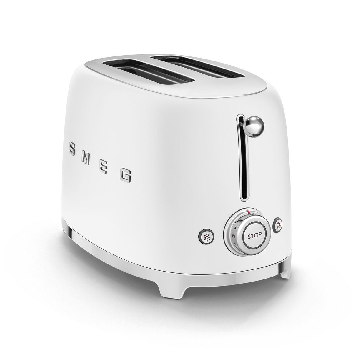Smeg toster TSF01WHMEU, mat bijeli