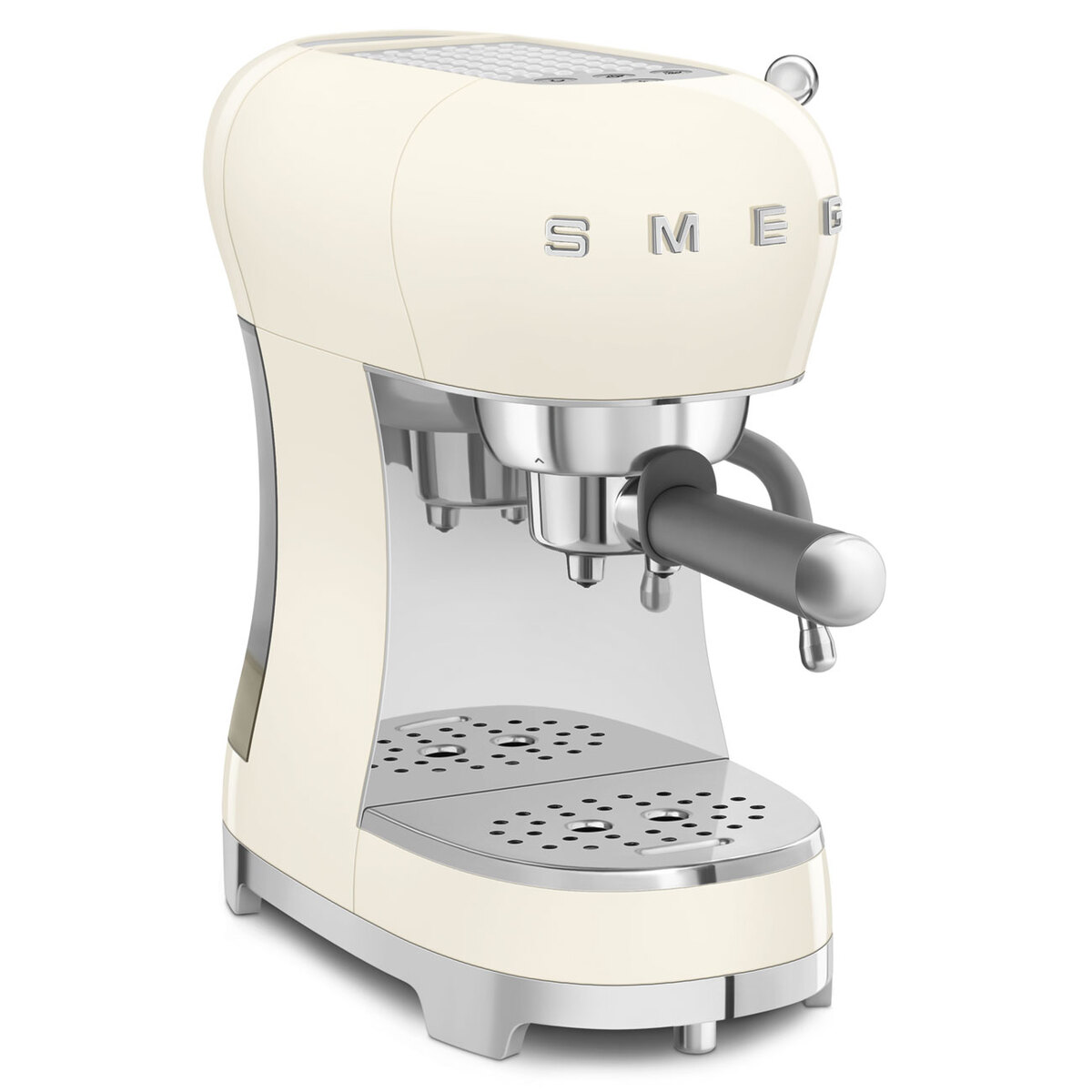Smeg aparat za espresso kafu ECF02CREU, krem