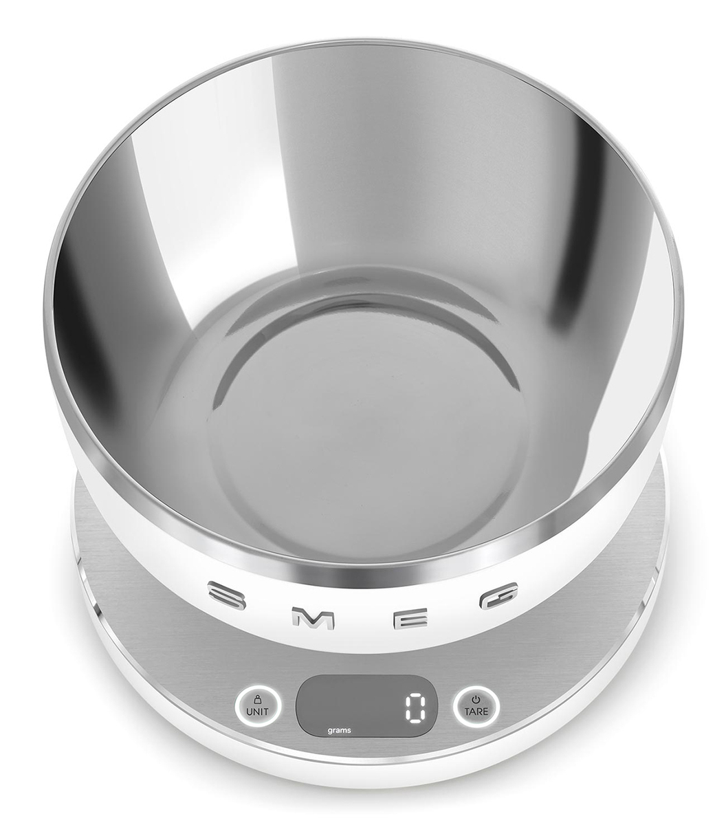 Smeg kuhinjska vaga KSC01WHMWW, bijela mat