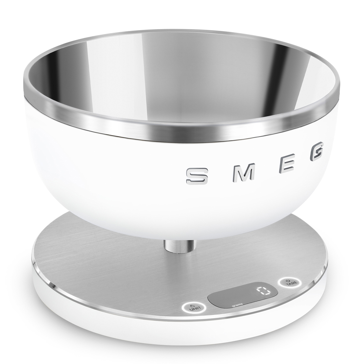 Smeg kuhinjska vaga KSC01WHMWW, bijela mat