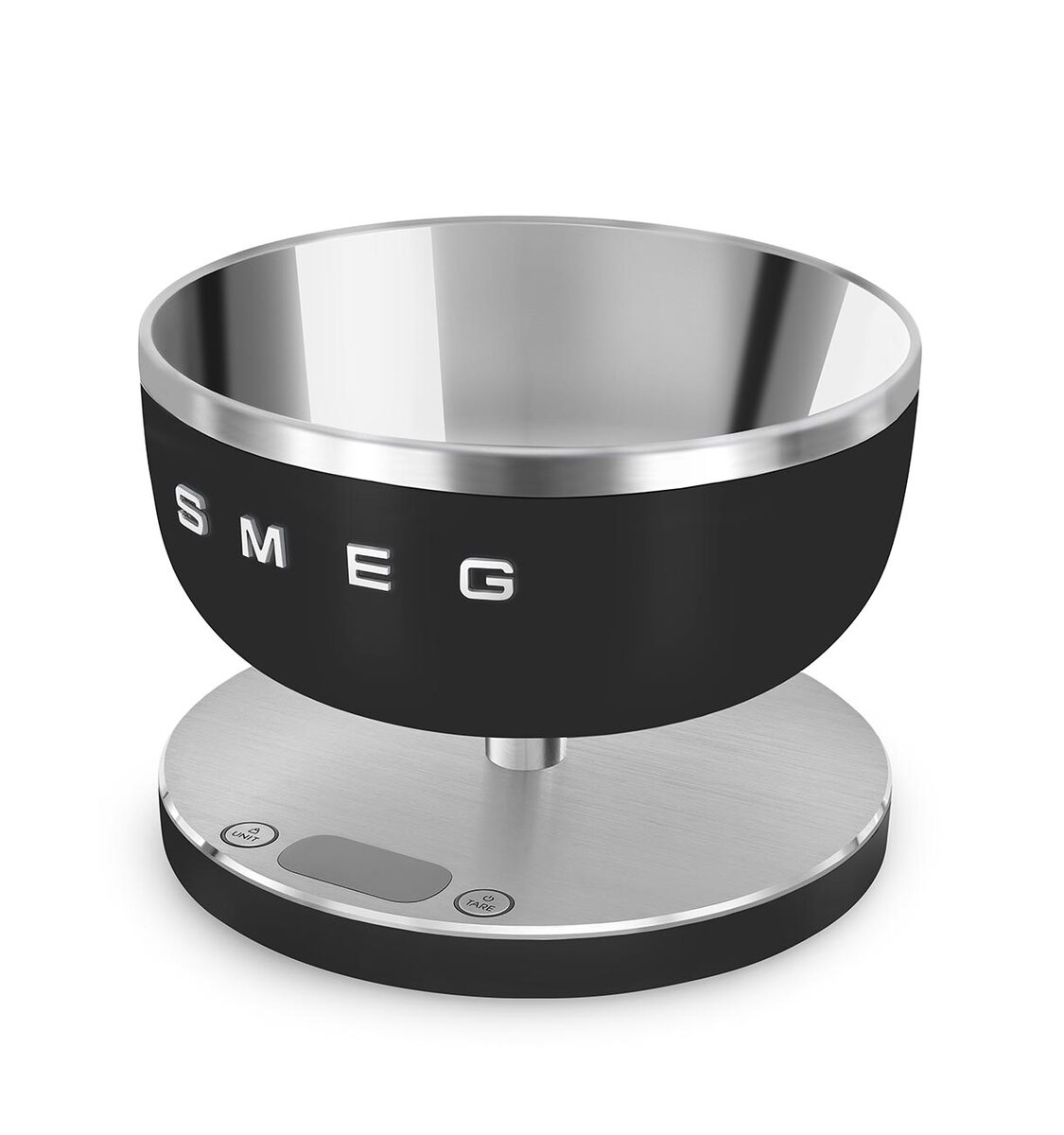 Smeg kuhinjska vaga KSC01BLMWW, crna mat