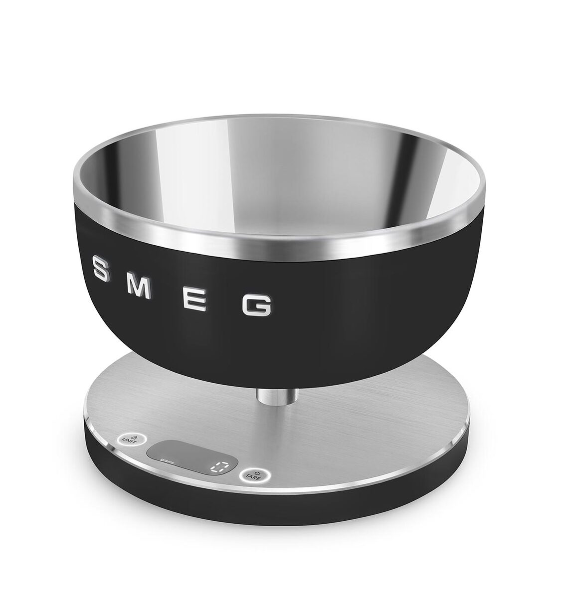 Smeg kuhinjska vaga KSC01BLMWW, crna mat