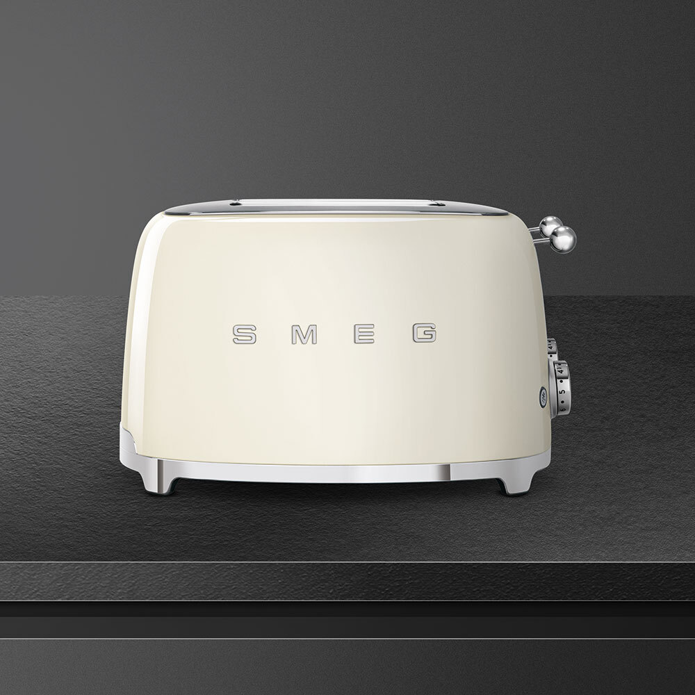 Smeg toster TSF03CREU, krem