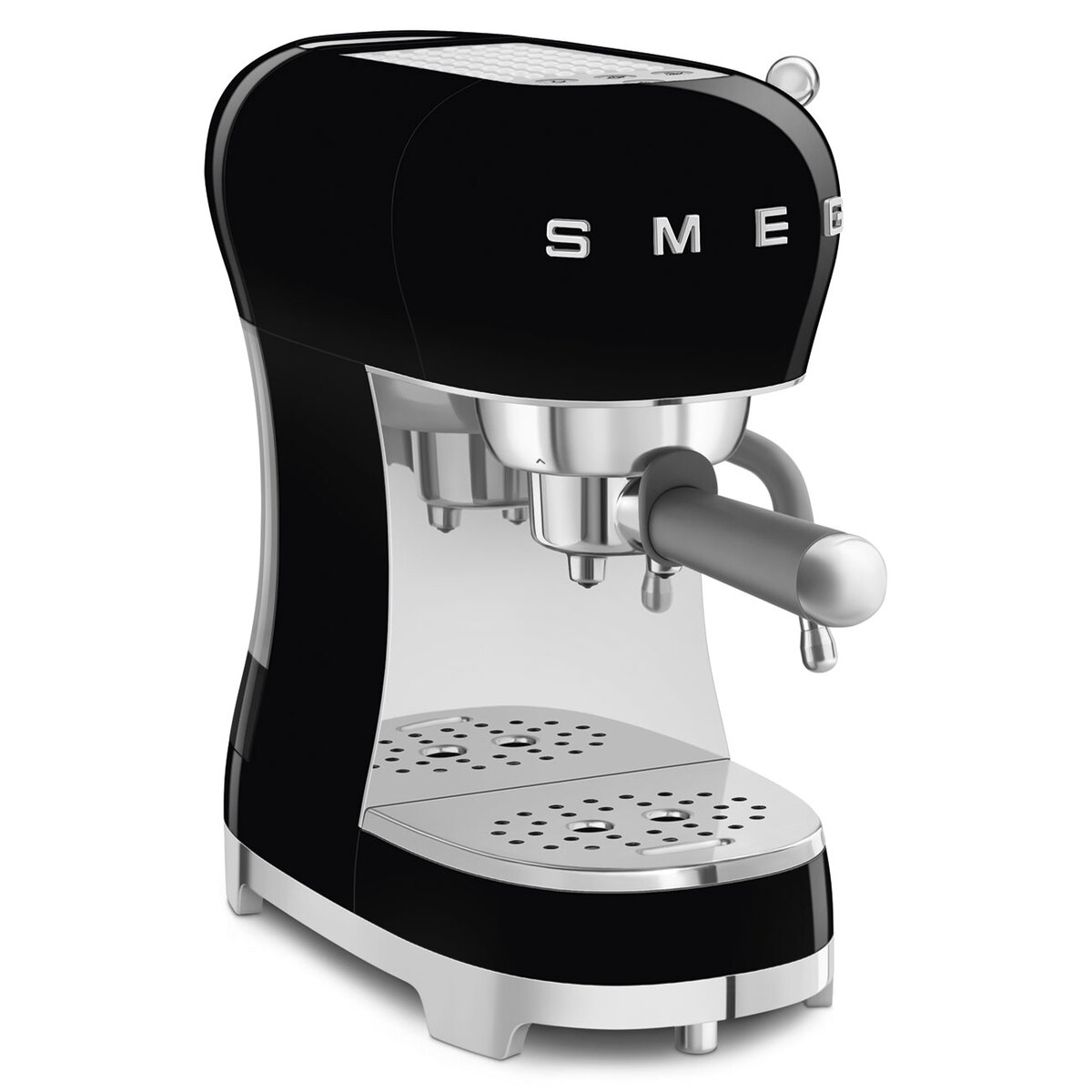 Smeg aparat za espresso kafu ECF02BLEU, crni