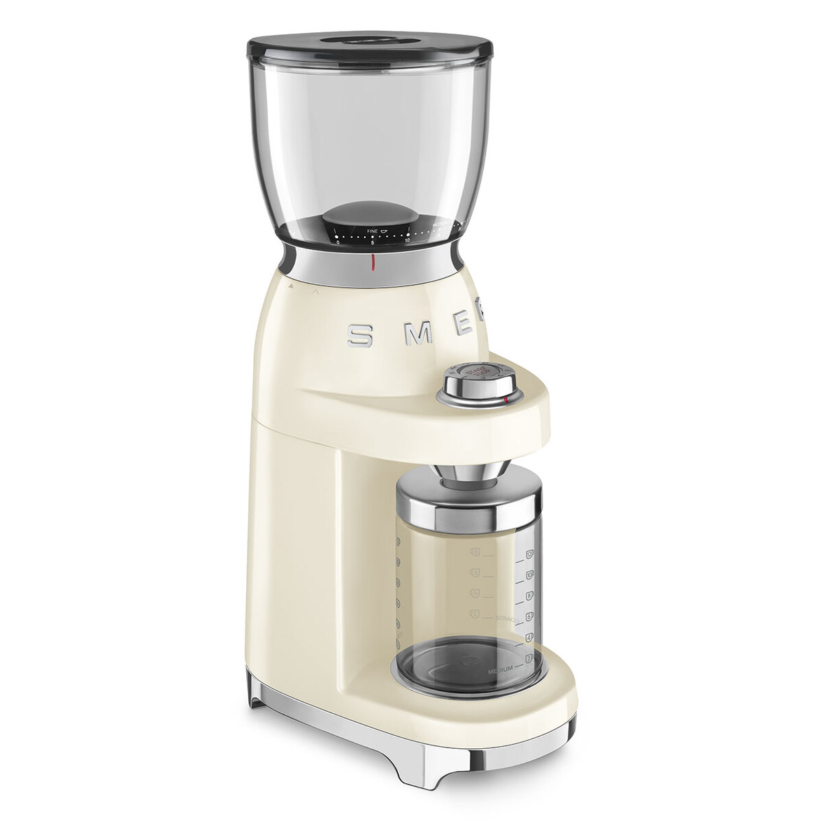 Smeg mlin za kafu CGF11CREU, krem