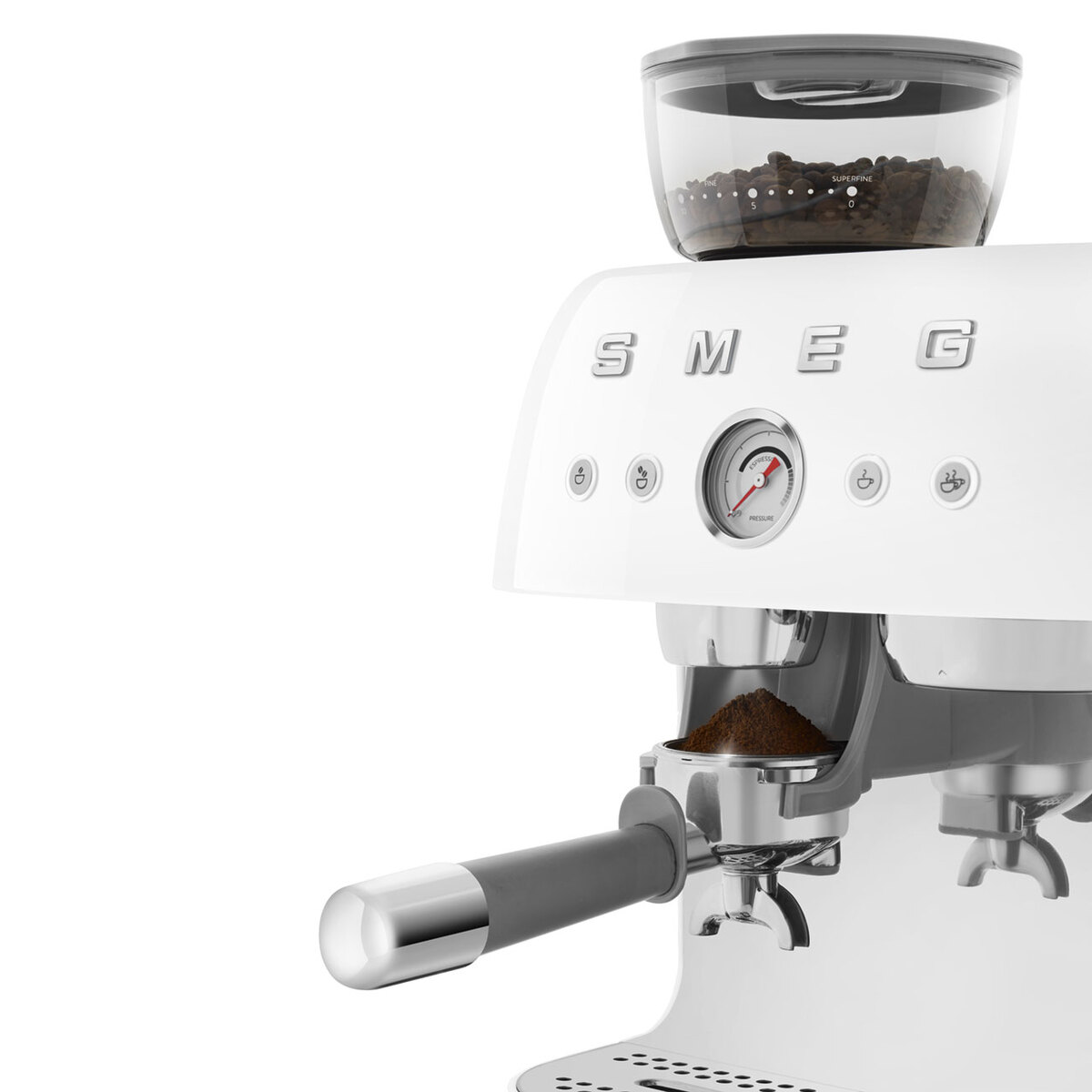 Smeg aparat za espresso kafu EGF03WHEU, bijeli