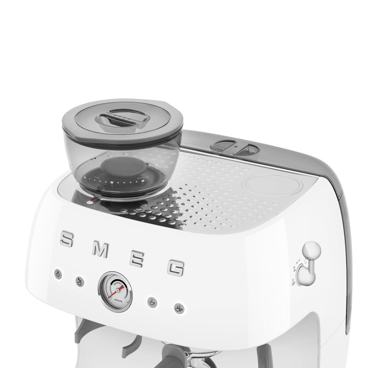 Smeg aparat za espresso kafu EGF03WHEU, bijeli