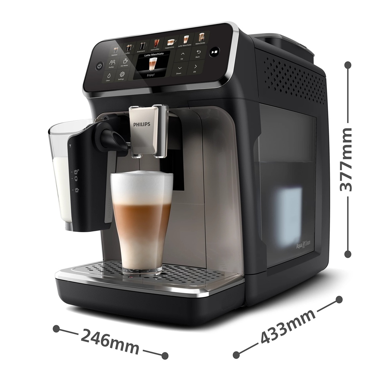 PHILIPS aparat za espresso kafu EP4449/70 automatski, crni