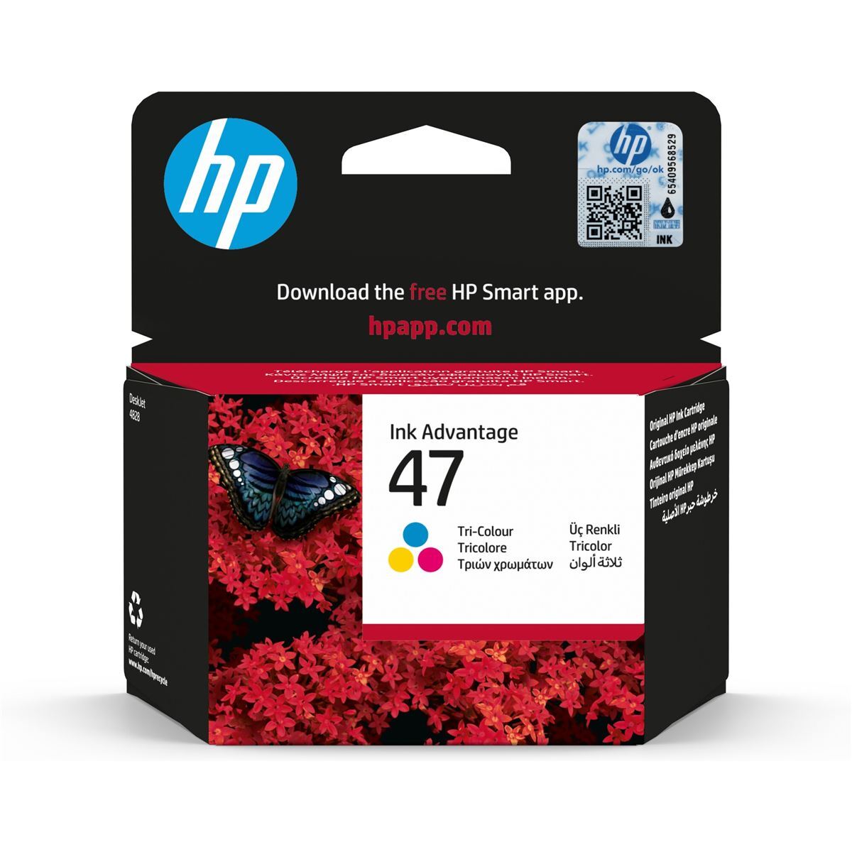 Tinta HP 6ZD61AE no.47 Tri-color