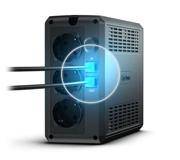 CyberPower UPS 650VA/360W UT650EG, line-int., šuko, desktop
