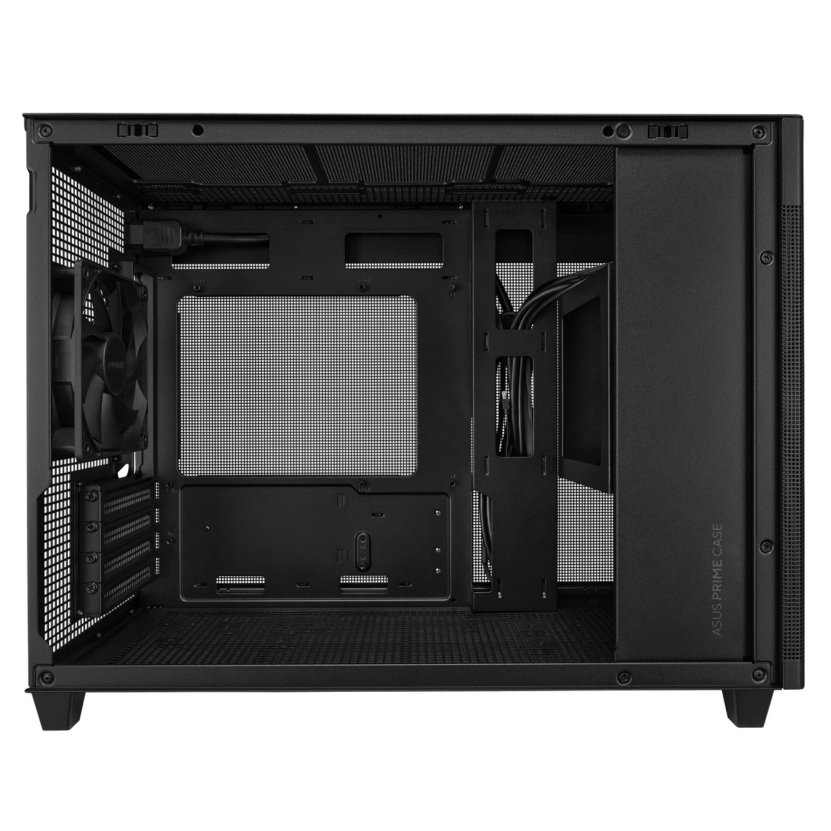 ASUS kućište Prime AP201 Case TG Black MicroATX,tool-free side panelsTempered Glass