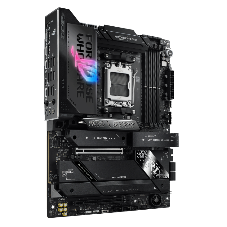 ASUS matična ploča ROG STRIX X870E-E Gaming Wifi, AM5, 4xDDR5,5x M.2;4xSATA,HDMI,13x USB, RAID,ATX