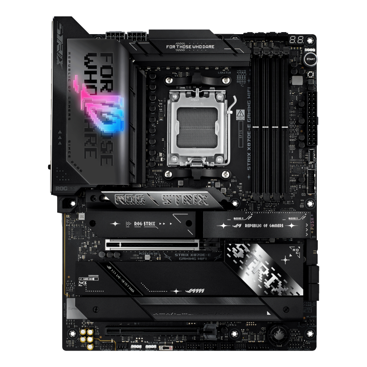 ASUS matična ploča ROG STRIX X870E-E Gaming Wifi, AM5, 4xDDR5,5x M.2;4xSATA,HDMI,13x USB, RAID,ATX