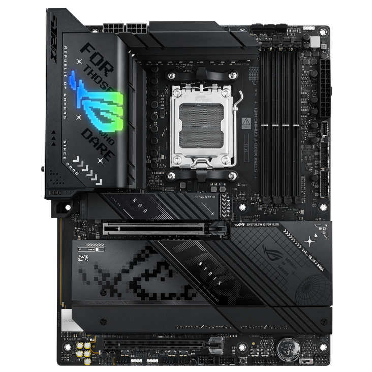ASUS matična ploča ROG STRIX X870-F GAMING WIFI, X870, AM5; 4xDDR54x M.2; 2x SATA,HDMI,12x USB, RAID,ATX
