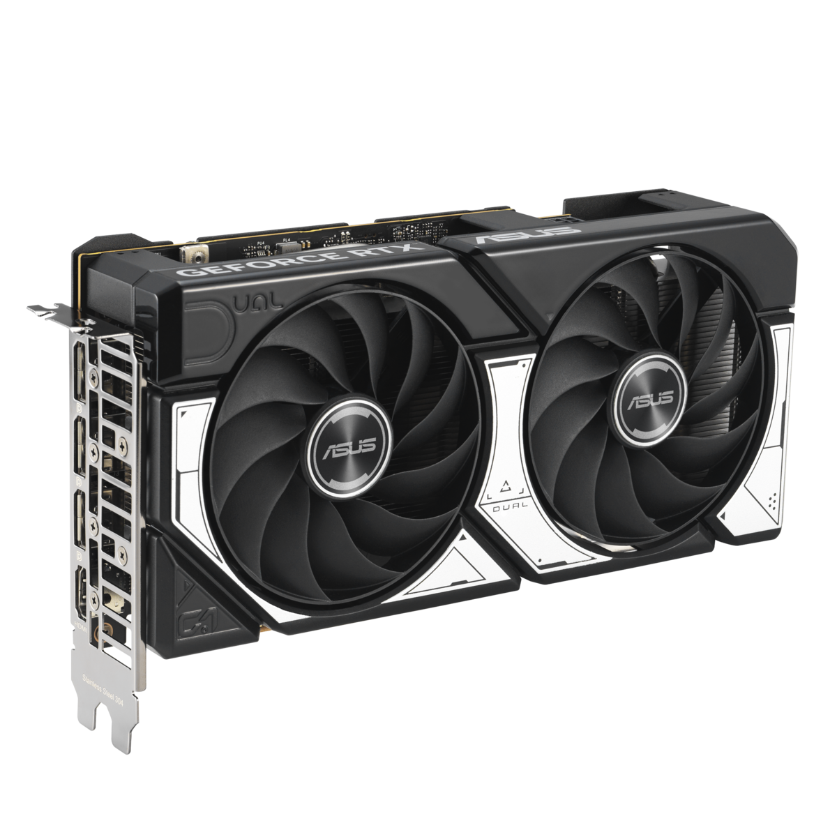 ASUS grafička kartica DUAL Nvidia GeForce RTX 5060 O8G 8GB GDDR7 OC, 128-bit, 3x DP, 1x HDMI