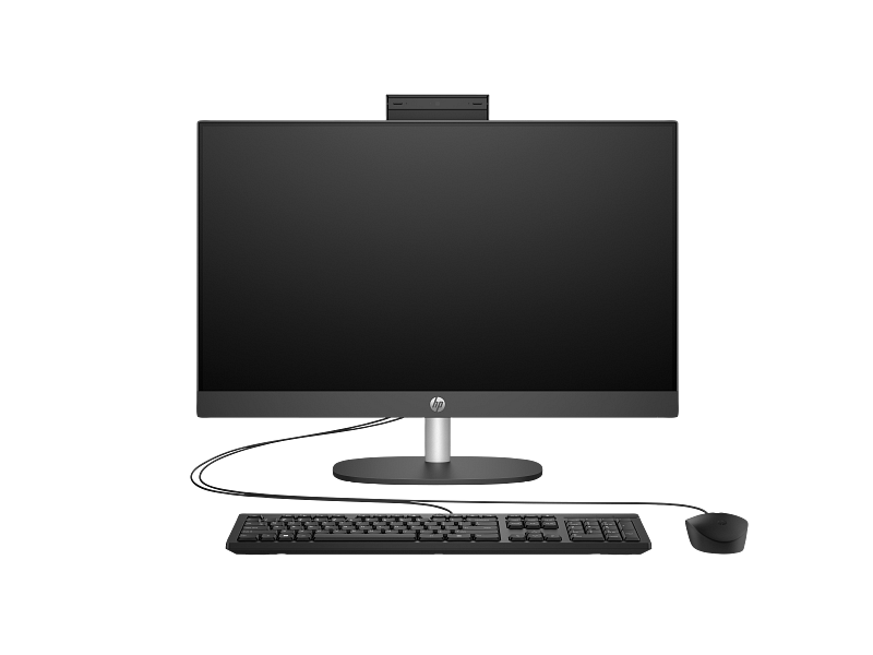 HP računar ProOne 240 G10 AIO, 24, Non Touch, Intecl Core i3 N300, 8GB DDR4 RAM, 512GB SSD, FreeDOS, crni, 1 godina garancije