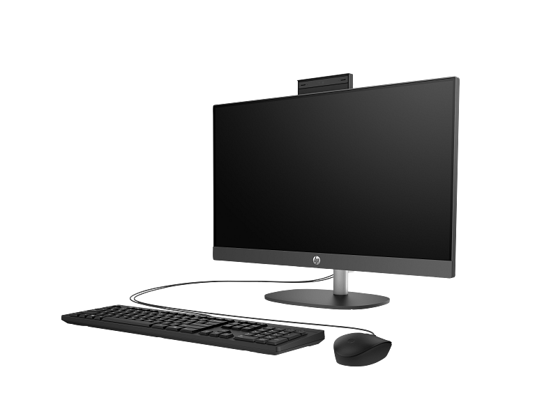 HP računar ProOne 240 G10 AIO, 24, Non Touch, Intecl Core i3 N300, 8GB DDR4 RAM, 512GB SSD, FreeDOS, crni, 1 godina garancije