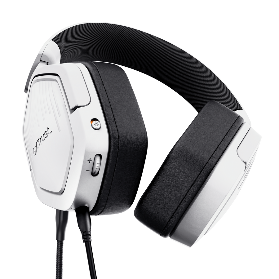 Trust GXT slušalice 492W Carus over-ear gaming, bijele
