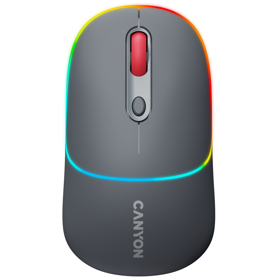 CANYON miš MW-22 2in1 BT/ bežični tamno sivi