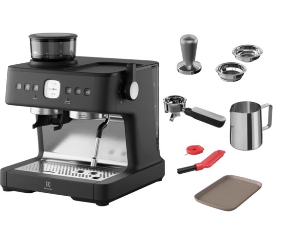 ELECTROLUX aparat za espresso kafu E8EC1-8BP, ručni