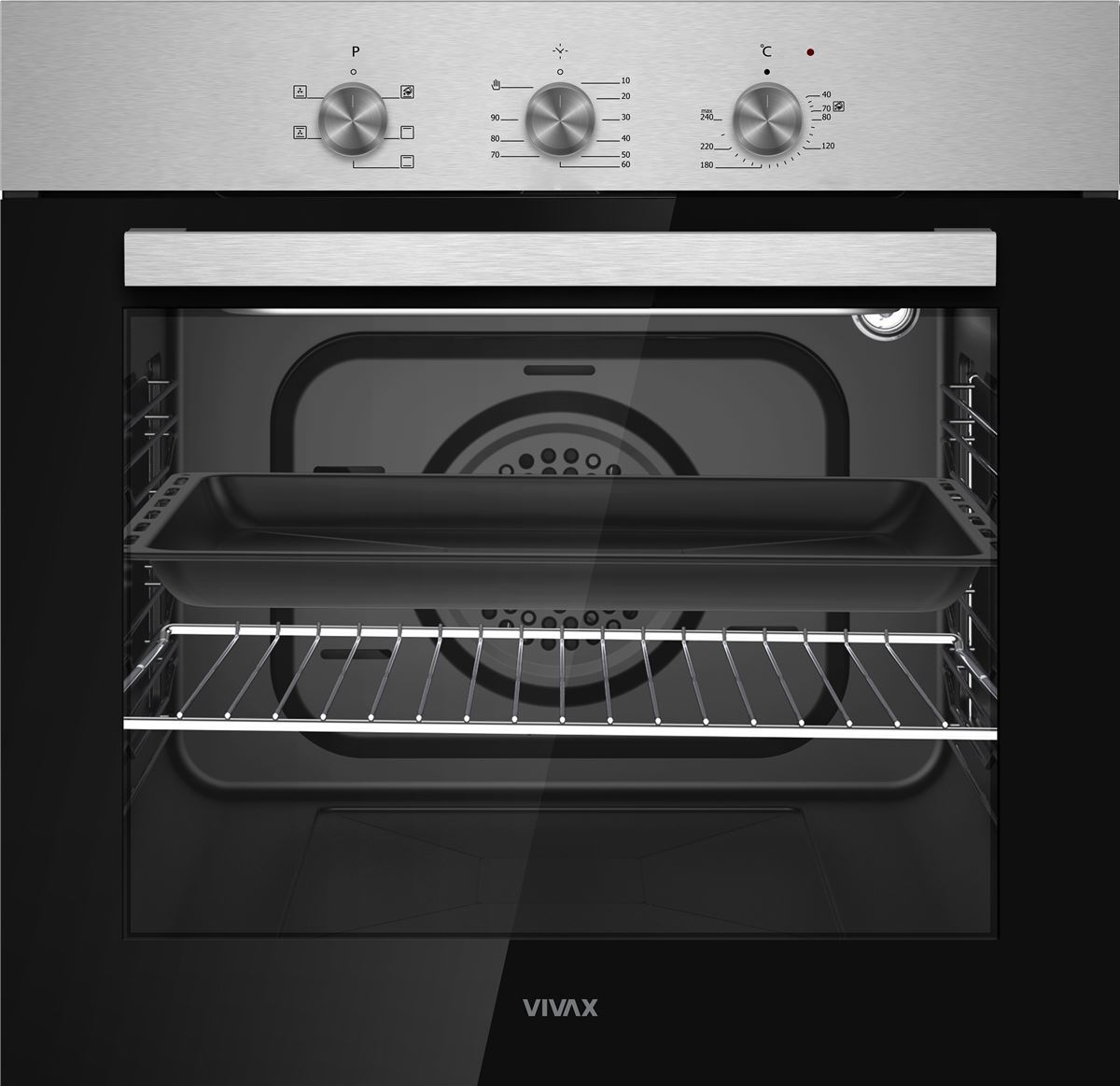 VIVAX HOME pećnica BO-606FTM X