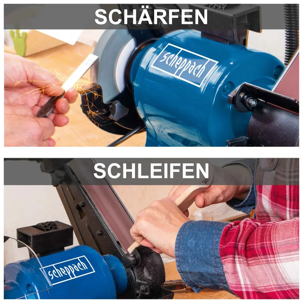 Scheppach stolna kombinovana brusilica BGS700