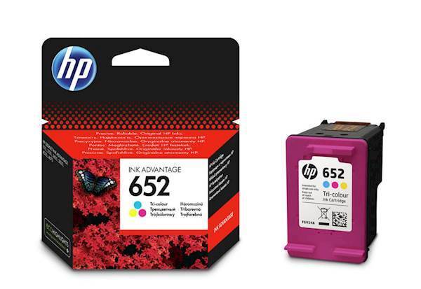 HP Tinta F6V24AE Color 652